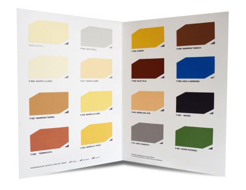 Jose Antonio García. Regalos.Carta de Colores Tkrom Supercarrara y Antigoteras