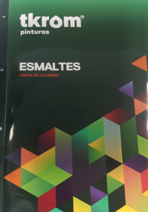 Jose Antonio García. Regalos.CARTA TKROM ESMALTE SINTETICOS CON POLIURETANO