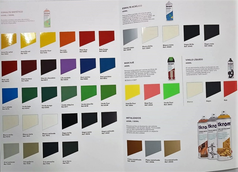 Jose Antonio García. Regalos.Carta Tkrom Spray