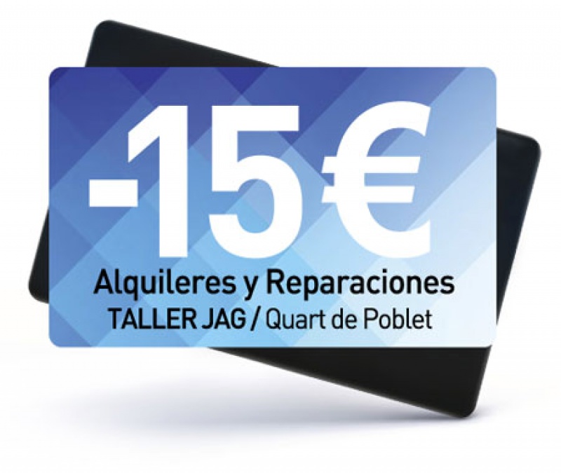 Jose Antonio García. Regalos.Descuento en Taller JAG