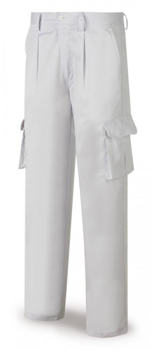 Jose Antonio García.Puntos.Pantalón tergal blanco 488-PBTOP
